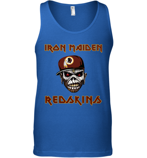 NFL Washington Redskins Iron Maiden Rock Band Music Football Sports Wk7nr4IJLWN unisex tank 17 95 151514 front royal