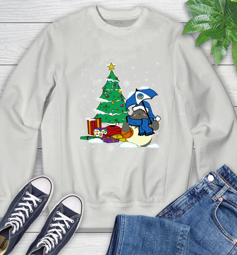 Golden State Warriors NBA Basketball Cute Tonari No Totoro Christmas Sports Sweatshirt 5