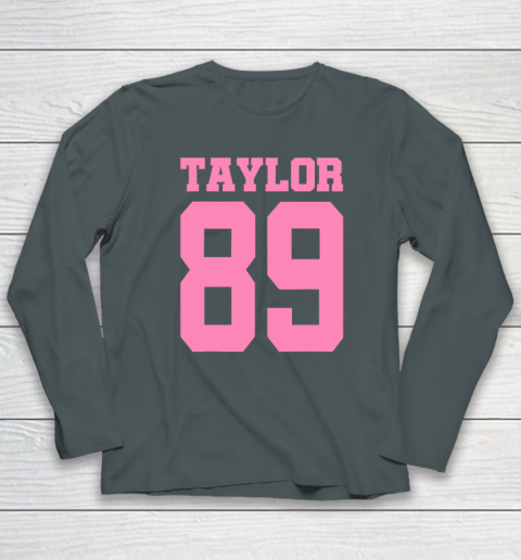 Pink Numbers Taylor 89 Long Sleeve T-Shirt 3
