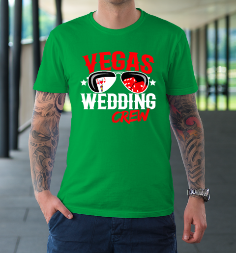 Las Vegas Wedding Party  Married in Vegas T-Shirt 5