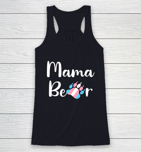 Mama Bear Transgender Mom T Shirt Trans Pride Gift Racerback Tank 7