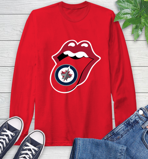 Winnipeg Jets NHL Hockey Lips I Root For My Team Adoring Fan 67