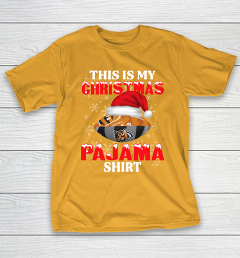 Cincinnati Bengals This Is My Christmas Pajama Shirt NFL T-Shirt 2