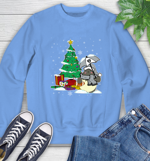 Oakland Raiders NFL Football Cute Tonari No Totoro Christmas Sports Sweatshirt 11