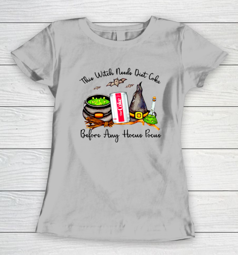 Hocus Pocus Halloween  This Witch Need Diet Coke Women's T-Shirt 3