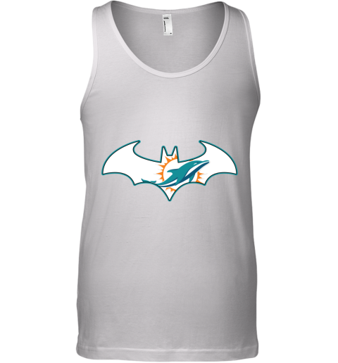 We Are The Miami Dolphins Batman NFL Mashup Tank Top