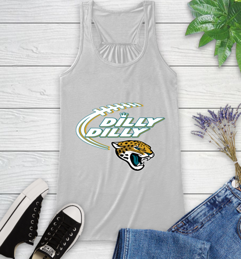 NFL Jacksonville Jaguars Dilly Dilly Football Sports Racerback Tank