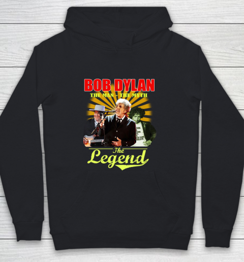 Bob Dylan The Man The Myth The Legend Youth Hoodie