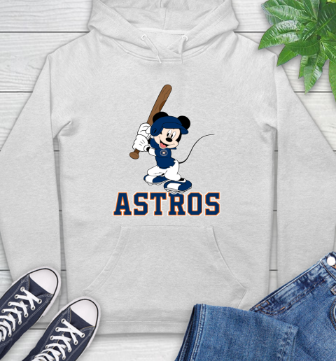 MLB Baseball Houston Astros Cheerful Mickey Mouse Shirt Hoodie 2