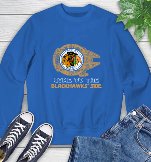 NHL Come To The Chicago Blackhawks Wars Hockey Sports Sweatshirt 9