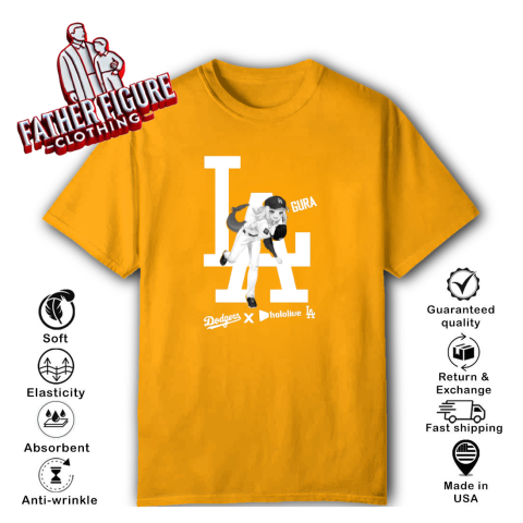 Los Angeles Dodgers Hololive Night Gawr Gura T-Shirt Los Angeles Dodgers Hololive Night Gawr Gura T-Shirt