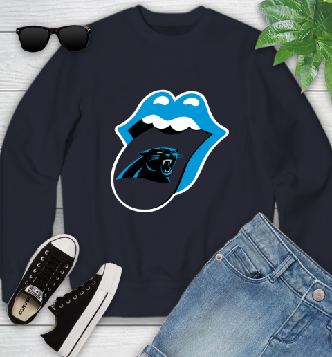 Carolina Panthers NFL Football Lips I Root For My Team Adoring Fan 117