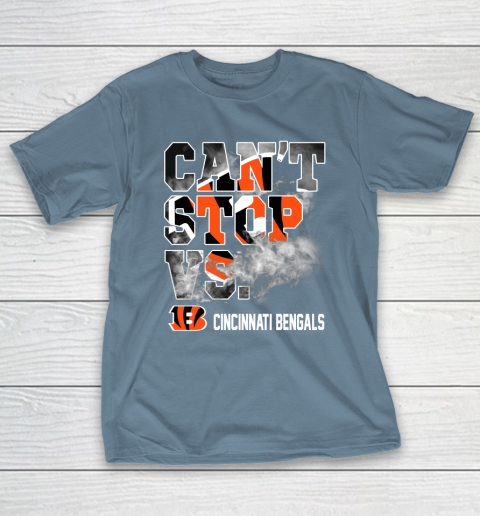NFL Cincinnati Bengals Can't Stop Vs T-Shirt 6
