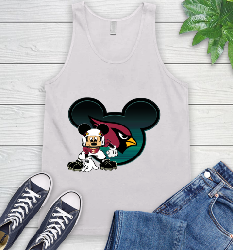 NFL Arizona Cardinals Mickey Mouse Disney Football T Shirt Tank Top
