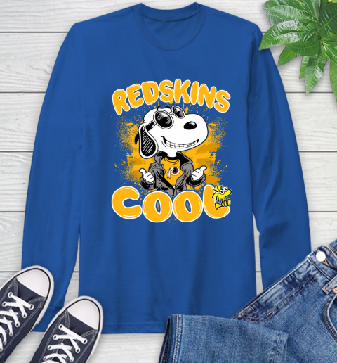NFL Football Washington Redskins Cool Snoopy Shirt Long Sleeve T-Shirt 11