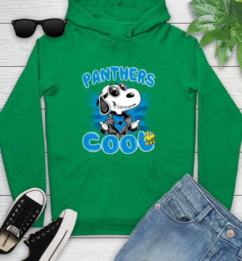 NFL Football Carolina Panthers Cool Snoopy Shirt Youth Hoodie 7
