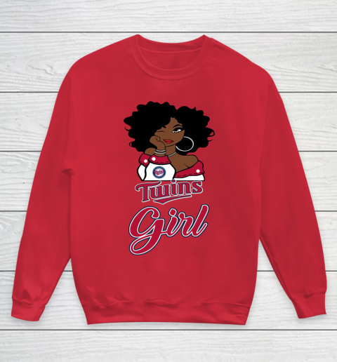 Minnesota Twinss Girl MLB Youth Sweatshirt 9