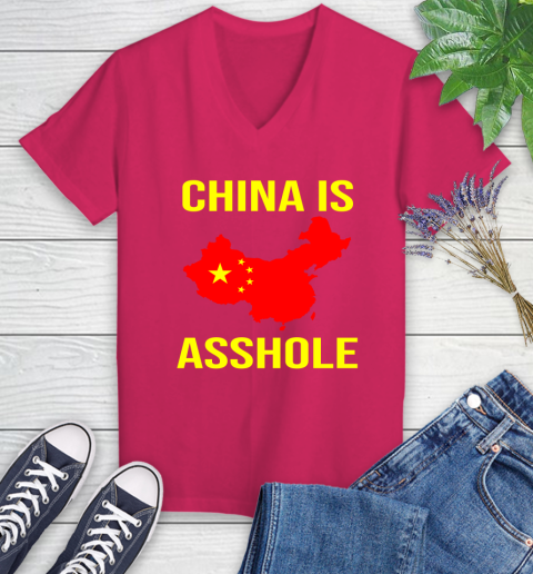 China is asshole shirt 84