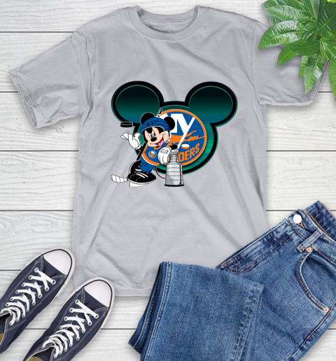 NHL New York Islanders Stanley Cup Mickey Mouse Disney Hockey T Shirt T-Shirt 6