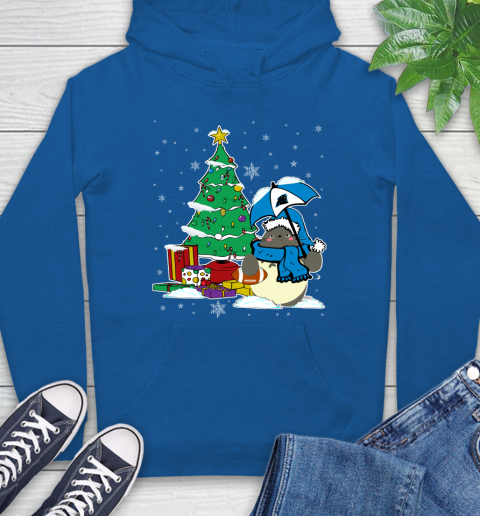 Carolina Panthers NFL Football Cute Tonari No Totoro Christmas Sports Hoodie 9