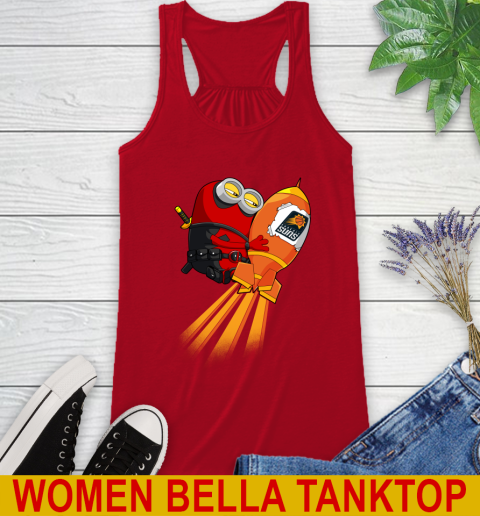 NBA Basketball Phoenix Suns Deadpool Minion Marvel Shirt Racerback Tank 4