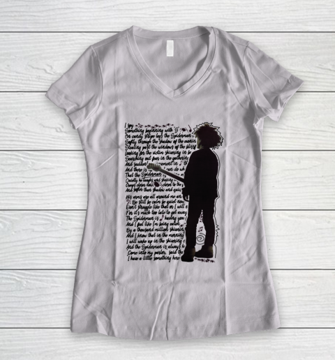 The Cure Tshirt Llullaby Women's V-Neck T-Shirt