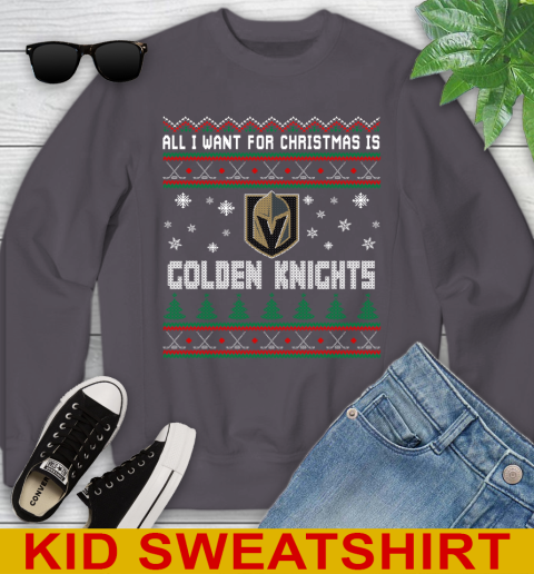 Vegas Golden Knights NHL Hockey All I Want For Christmas Is My Team Sports 113