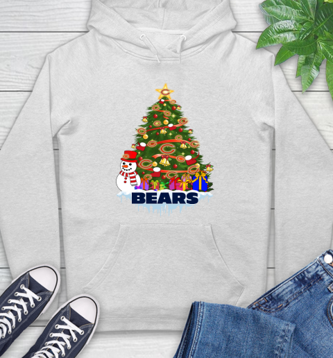 Chicago Bears Merry Christmas NFL Football Sports Hoodie