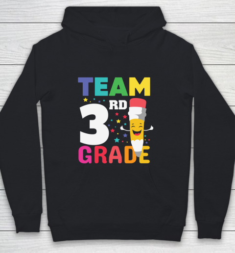 Back To School Shirt Team 3rd grade Youth Hoodie