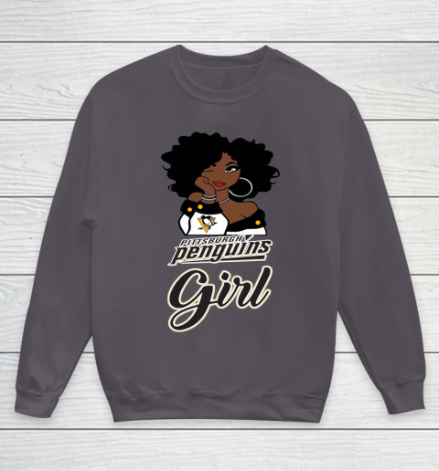 Pittsburgh Penguins Girl NHL Youth Sweatshirt 6