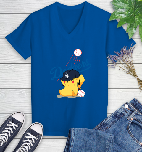 MLB Pikachu Baseball Sports Los Angeles Angels T Shirt