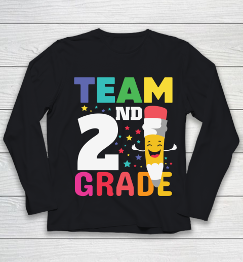 Back To School Shirt Team 2nd grade Youth Long Sleeve