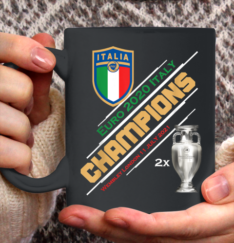 Italy Champions 2020 Euro Forza Azzurri Italia Football Ceramic Mug 11oz