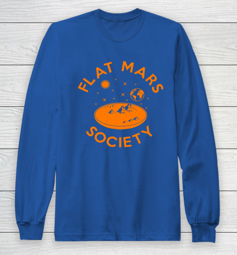 Flat Mars Society Shirt Long Sleeve T-Shirt 6