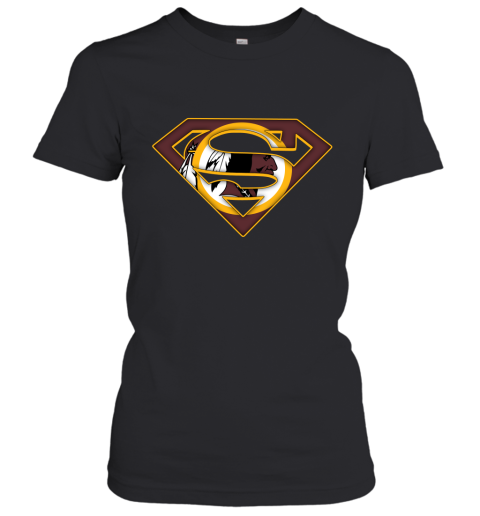 We Are Undefeatable The Washington Redskins x Superman NFL Women's T-Shirt