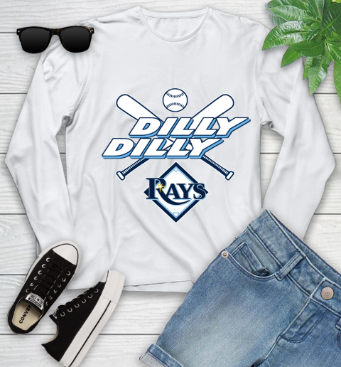 MLB Tampa Bay Rays Dilly Dilly Baseball Sports Youth Long Sleeve