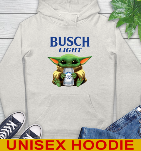 Star Wars Baby Yoda Hugs Busch Light Beer Shirt 24