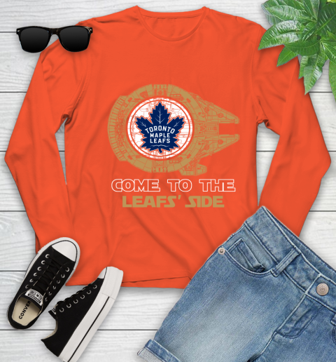 NHL Come To The Toronto Maple Leafs Wars Hockey Sports Youth Long Sleeve 3