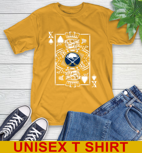 Buffalo Sabres NHL Hockey The King Of Spades Death Cards Shirt T-Shirt 2