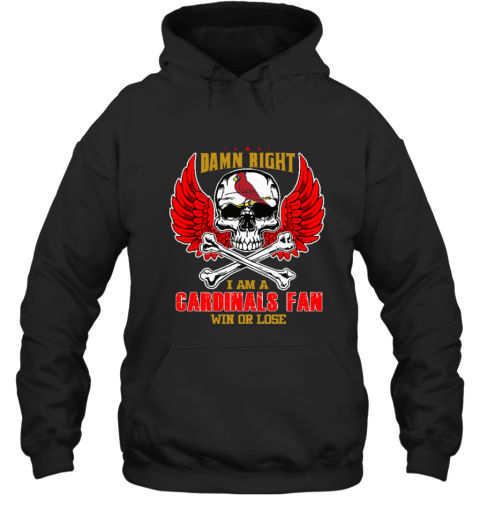 Arizona Cardinals Damn Right Skull NFL Custom Name & Number