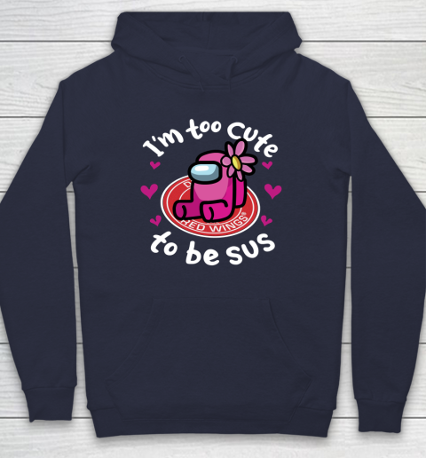 St.Louis Blues NHL Ice Hockey Among Us I Am Too Cute To Be Sus Women's T- Shirt