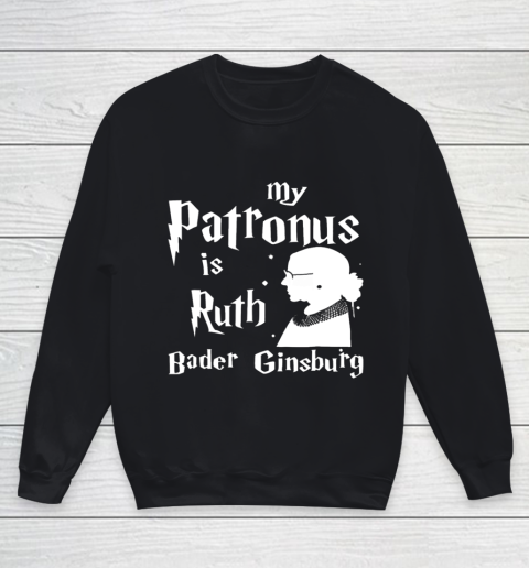 Notorious RBG Shirt  My Patronus is Ruth Bader Ginsburg Youth Sweatshirt