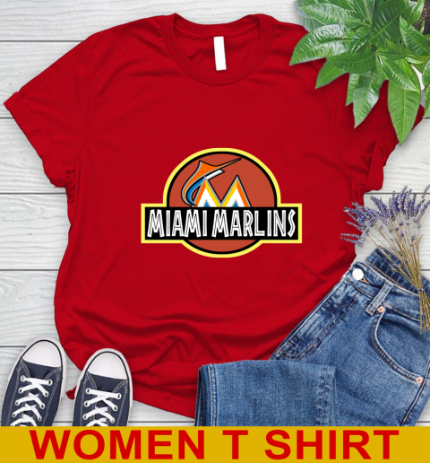 MLB Miami Marlins Jurassic Park Dinosaur Movie Baseball Sports 98