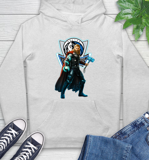 NBA Thor Avengers Endgame Basketball Dallas Mavericks Hoodie