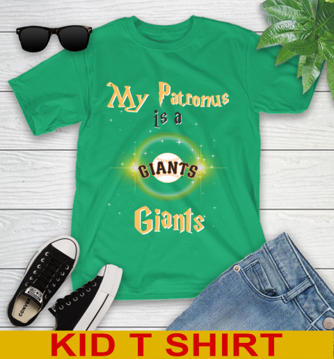 MLB Baseball Harry Potter My Patronus Is A San Francisco Giants Youth T-Shirt 7
