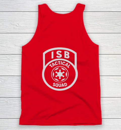 Tactical ISB Squad (print on front and back) Tank Top 9