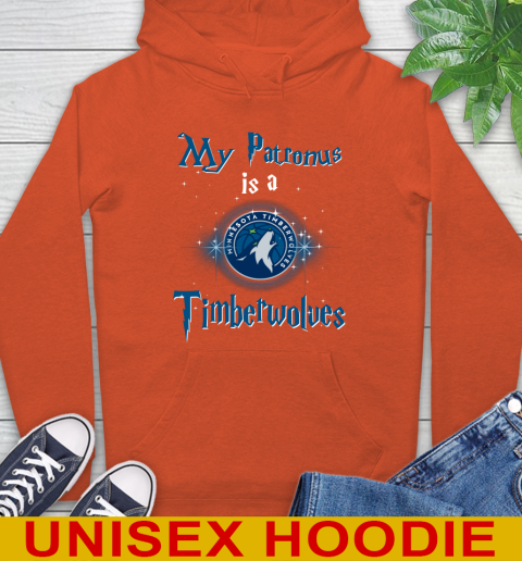 NBA Basketball Harry Potter My Patronus Is A Minnesota Timberwolves Hoodie 4