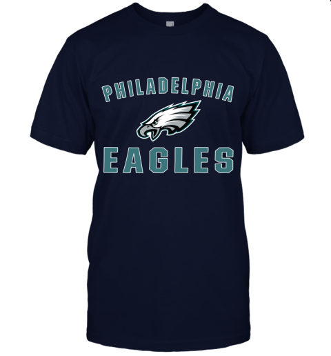Philadelphia Eagles NFL Line Gray Victory Unisex Jersey Tee