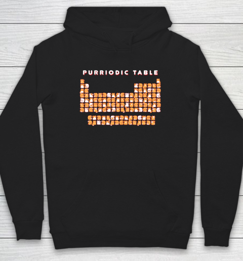 Purriodic Table Cat Funny Hoodie