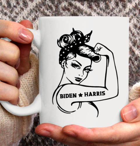 Biden Harris 2020  Joe Biden Kamala Harris Girl Empowerment Ceramic Mug 11oz